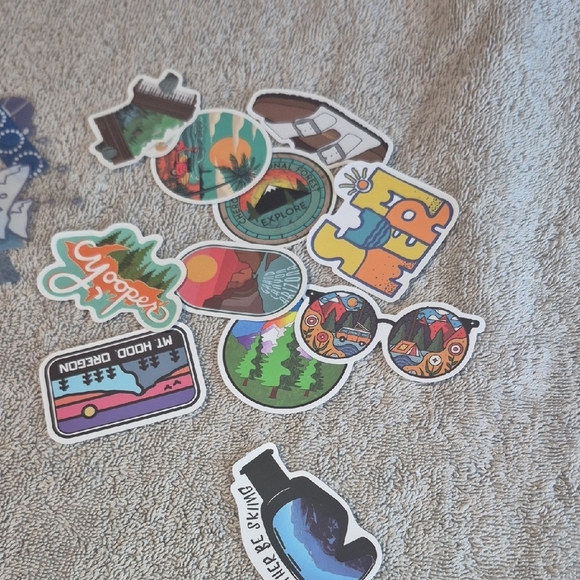 Colorful Assorted Stickers - Picture 2 of 4